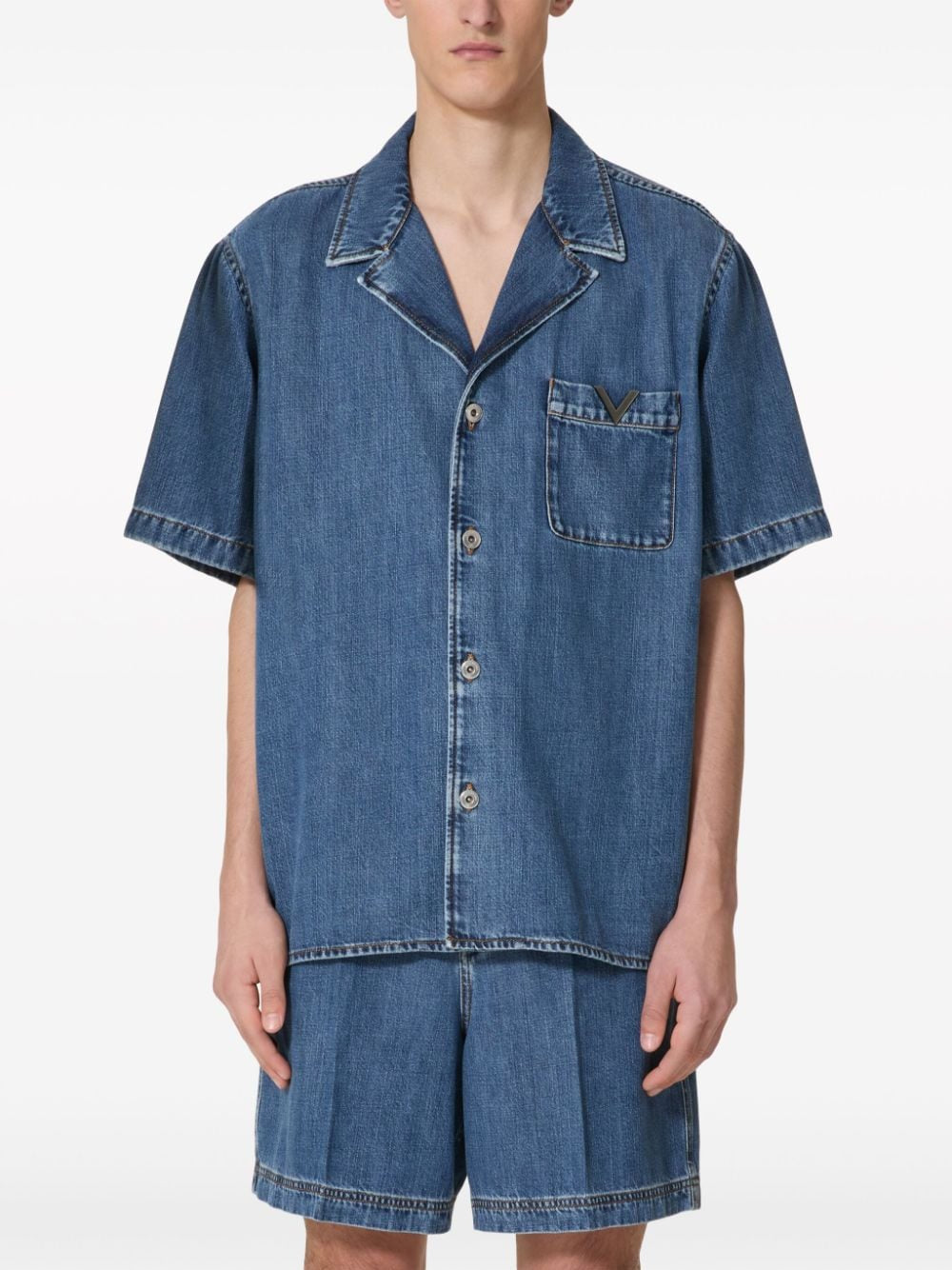 Valentino Shirts Blue