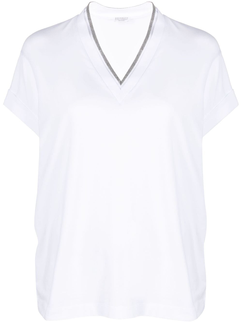 Brunello Cucinelli T-shirts and Polos White