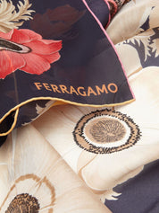 Ferragamo Scarfs Blue