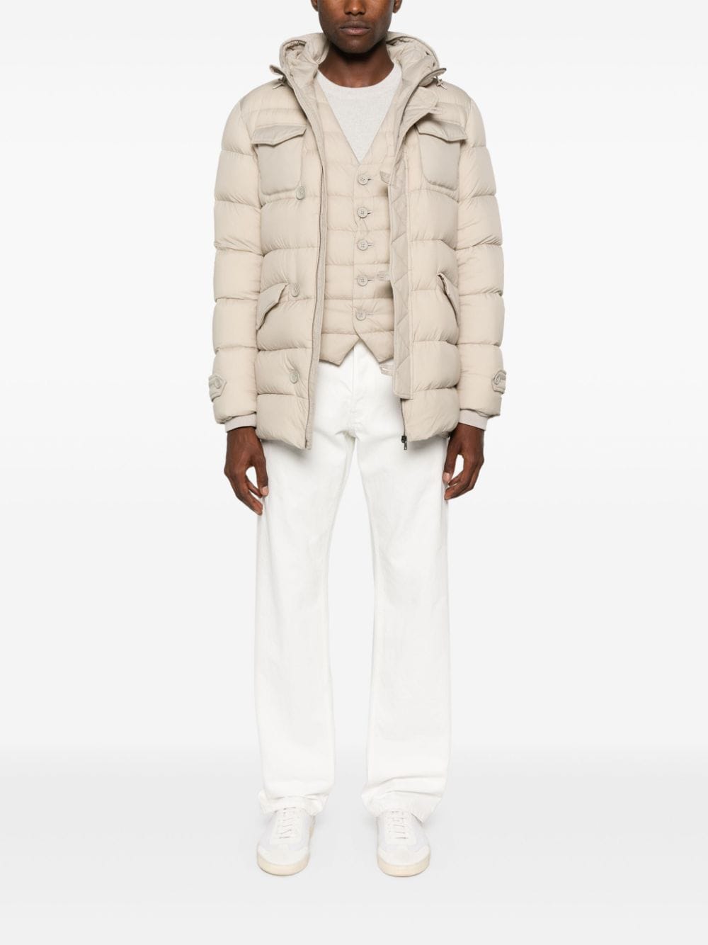 Herno Jackets Beige