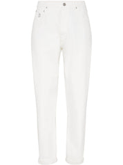 Brunello Cucinelli Jeans White