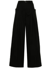 WHITE SAND Trousers Black