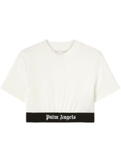 Palm Angels T-shirts and Polos White