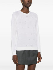 Emporio Armani Sweaters White