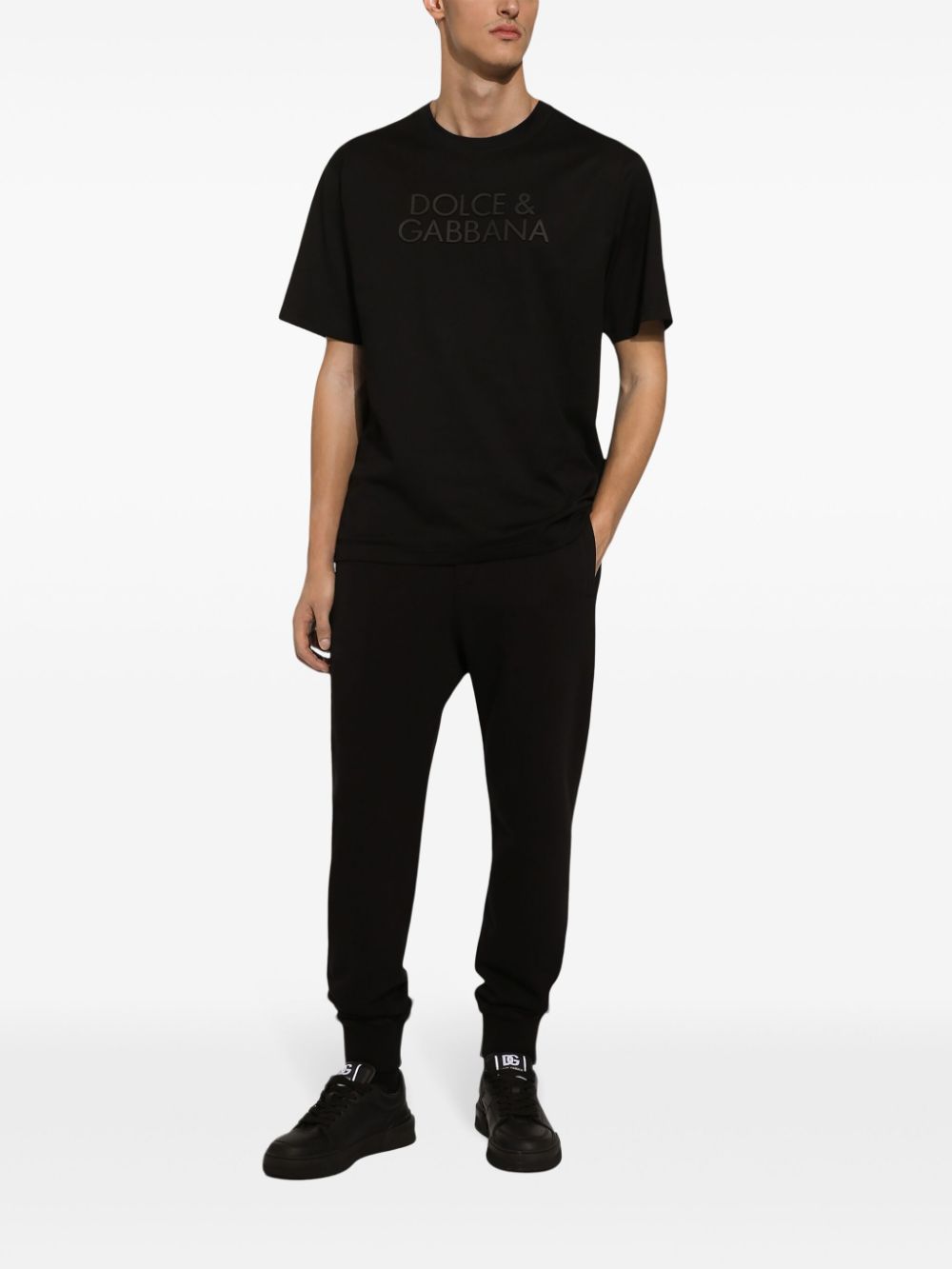 Dolce & Gabbana T-shirts and Polos Black