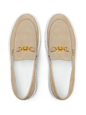 Versace Flat shoes Beige