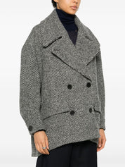 Semicouture Coats Grey