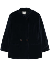 Forte Forte Coats Blue