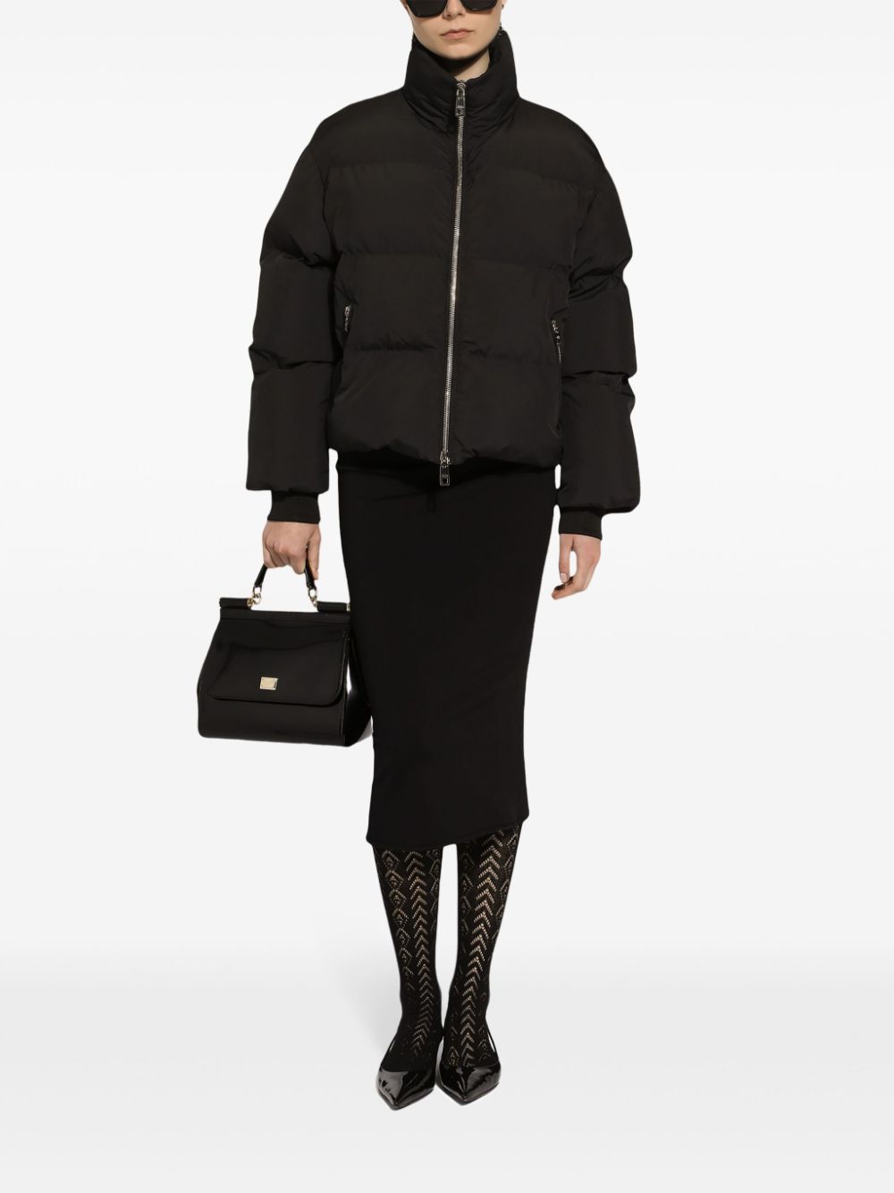 Dolce & Gabbana Coats Black