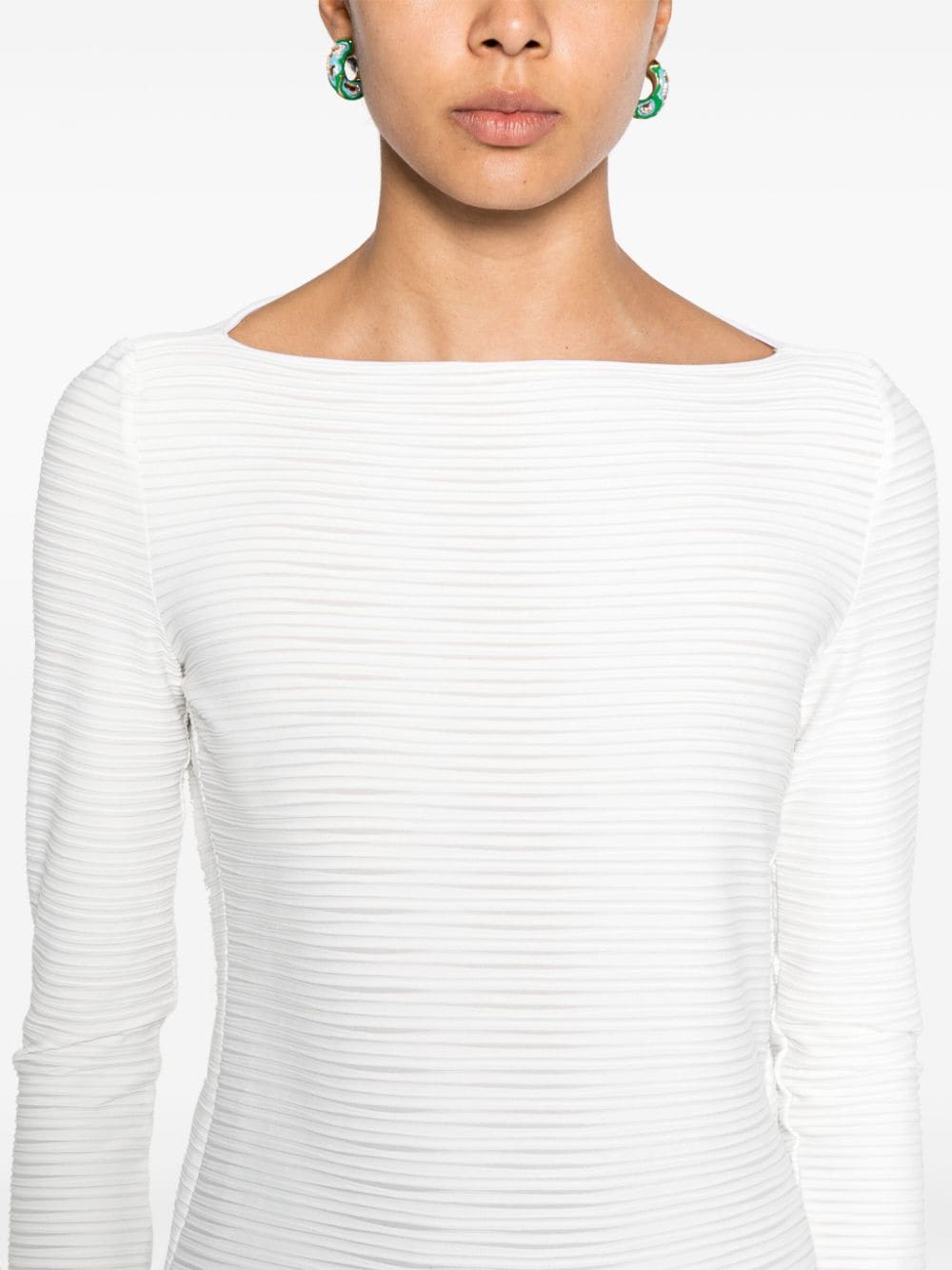 Emporio Armani Sweaters White