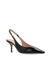 E 'CLAT With Heel Black