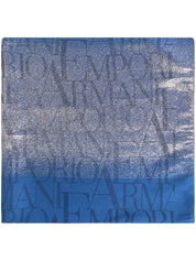 Emporio Armani Scarfs Blue