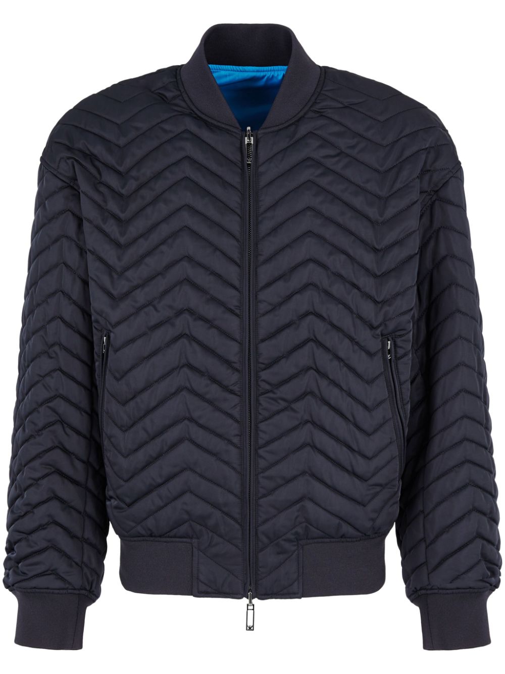 Emporio Armani Coats Blue