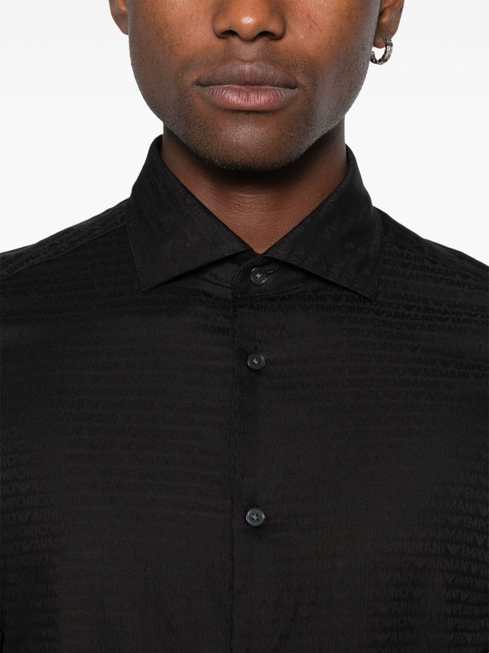 Emporio Armani Shirts Black