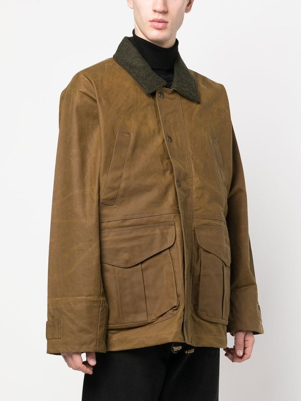 Filson Jackets Leather Brown