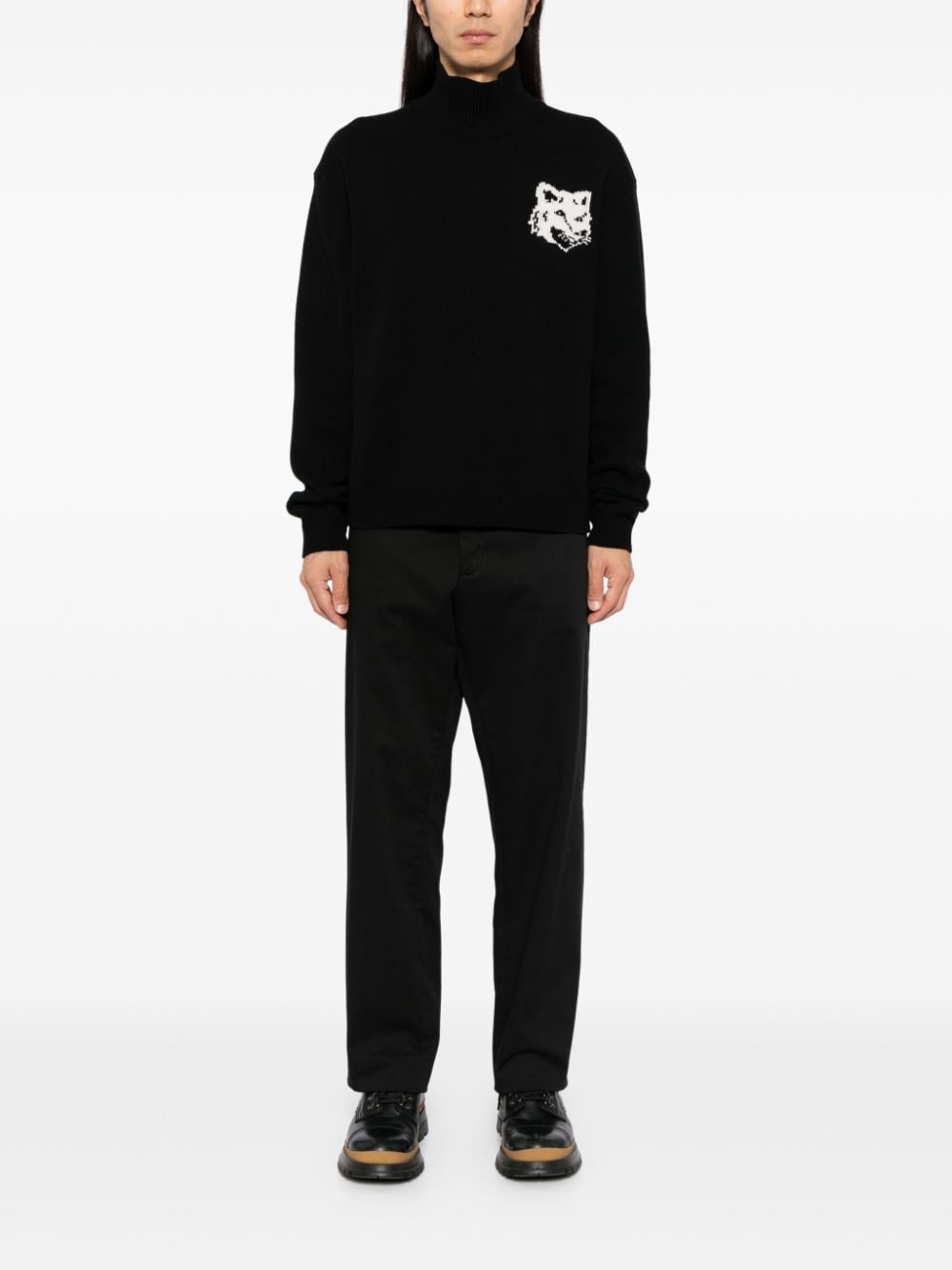 MAISON KITSUNE' Sweaters Black