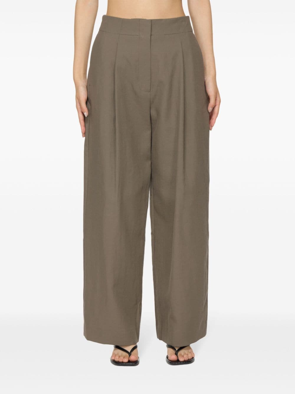 STUDIO NICHOLSON Trousers Brown