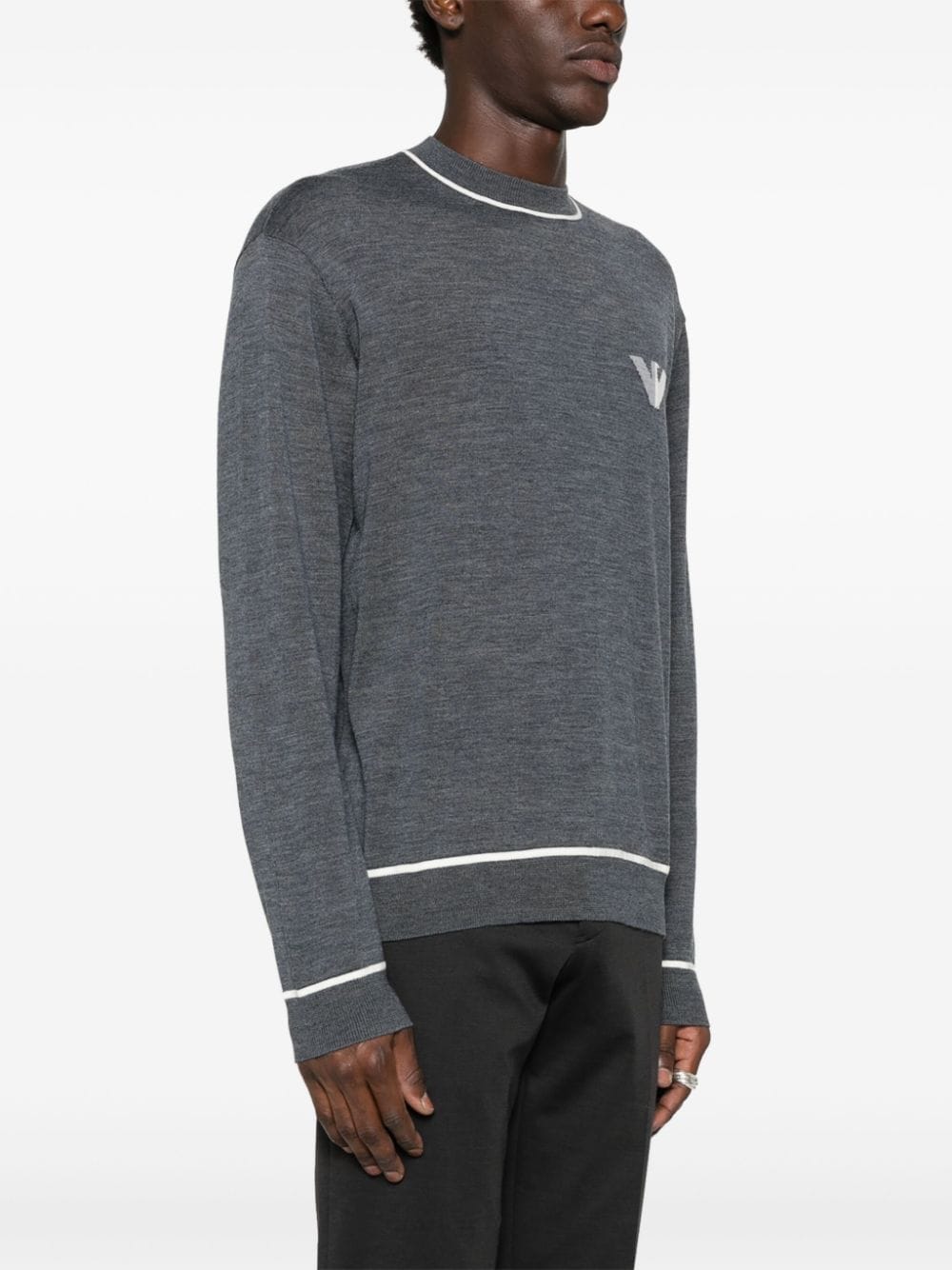 Emporio Armani Sweaters Grey