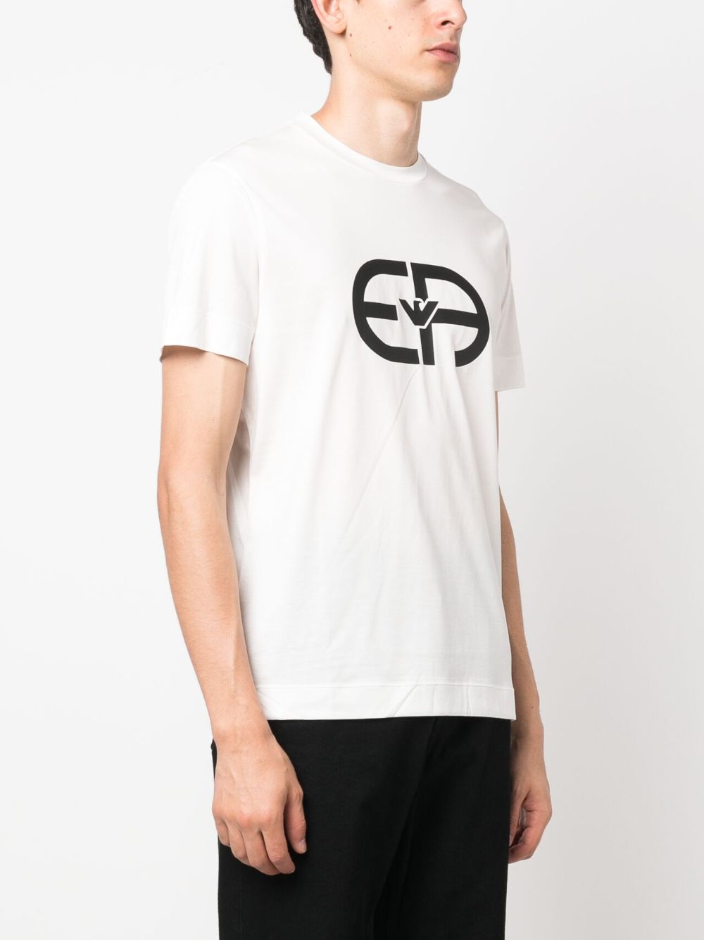 Emporio Armani T-shirts and Polos White