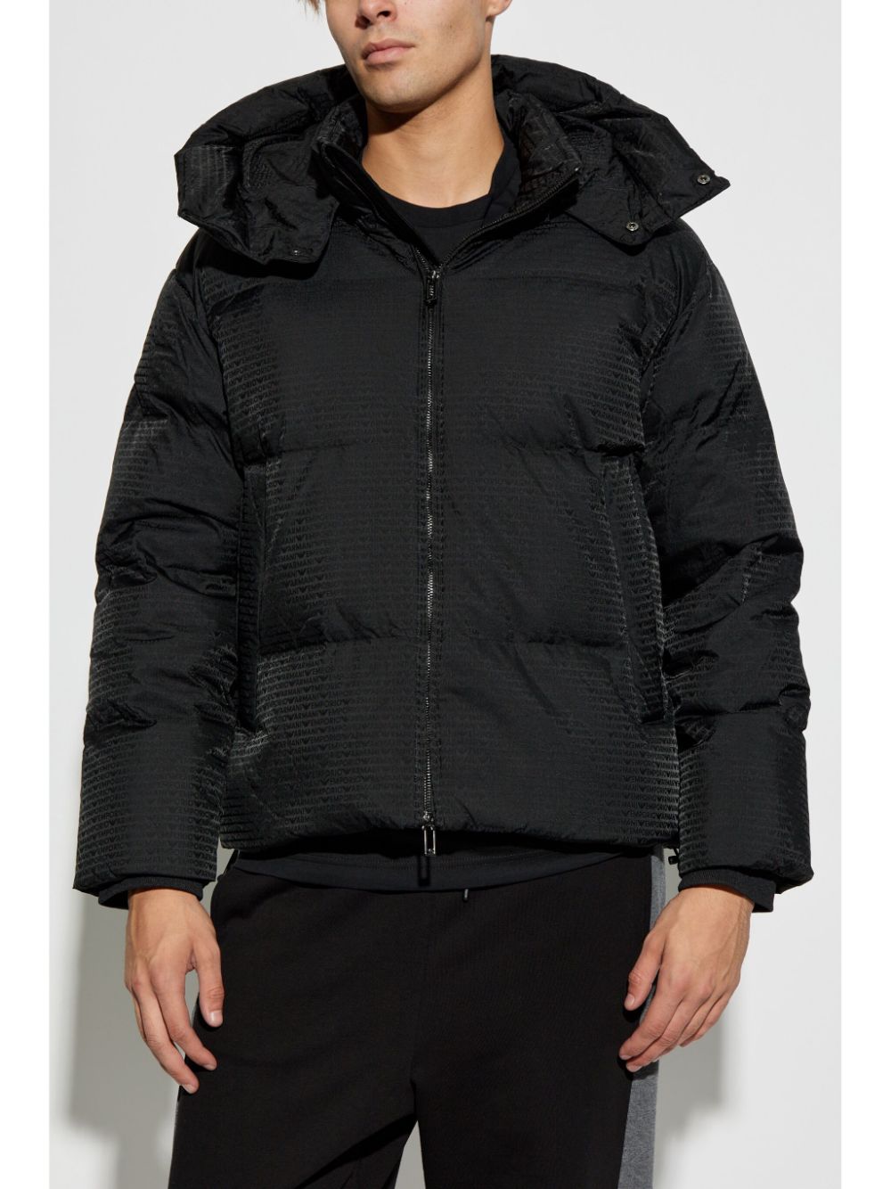 Emporio Armani Coats Black