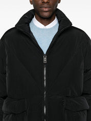 Emporio Armani Coats Black