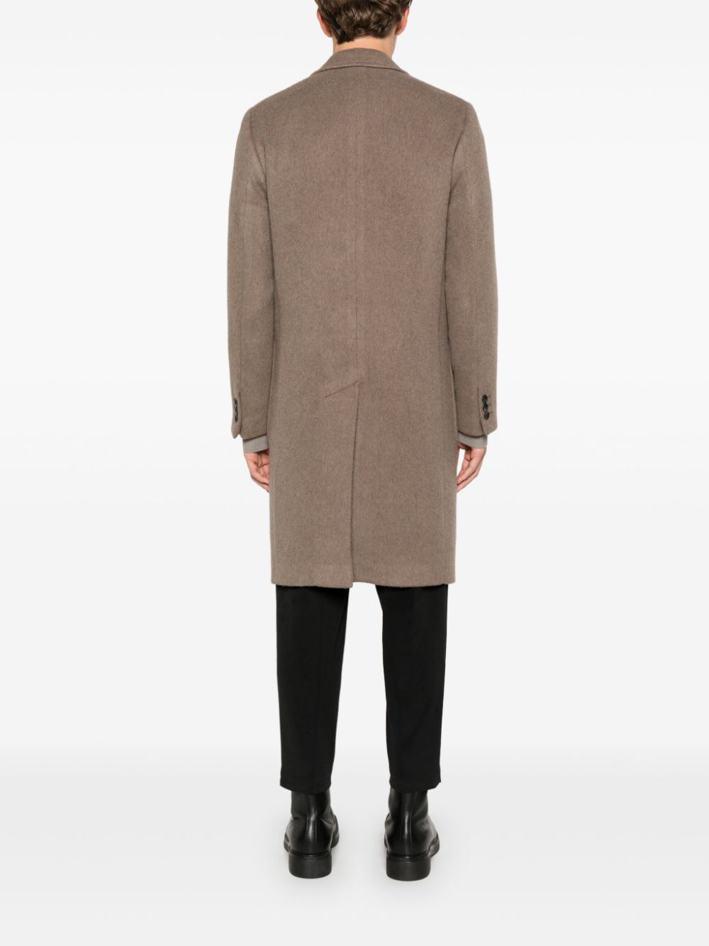 Emporio Armani Coats Brown