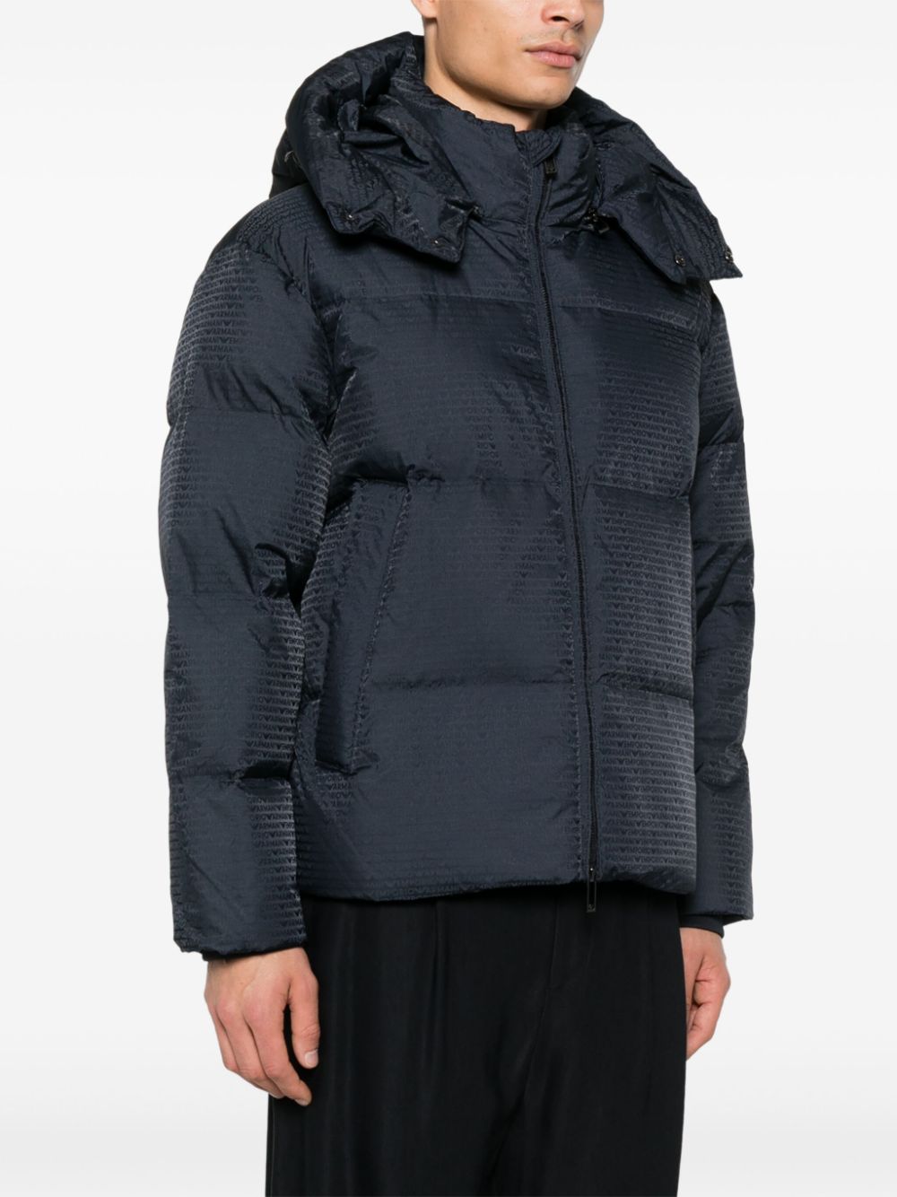 Emporio Armani Coats Blue