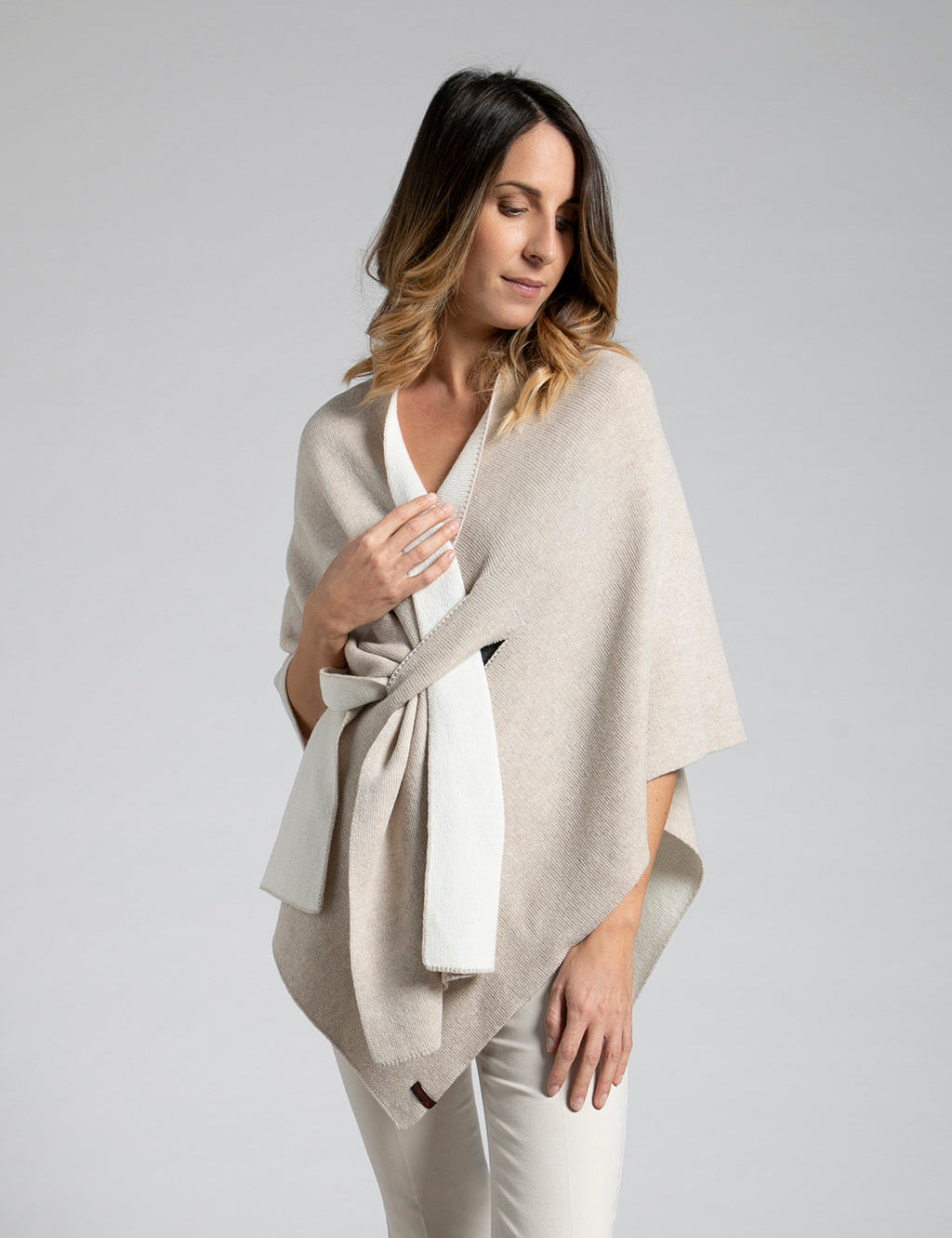 Mantella Firenze Luxe Wool Cape by Curling Collection