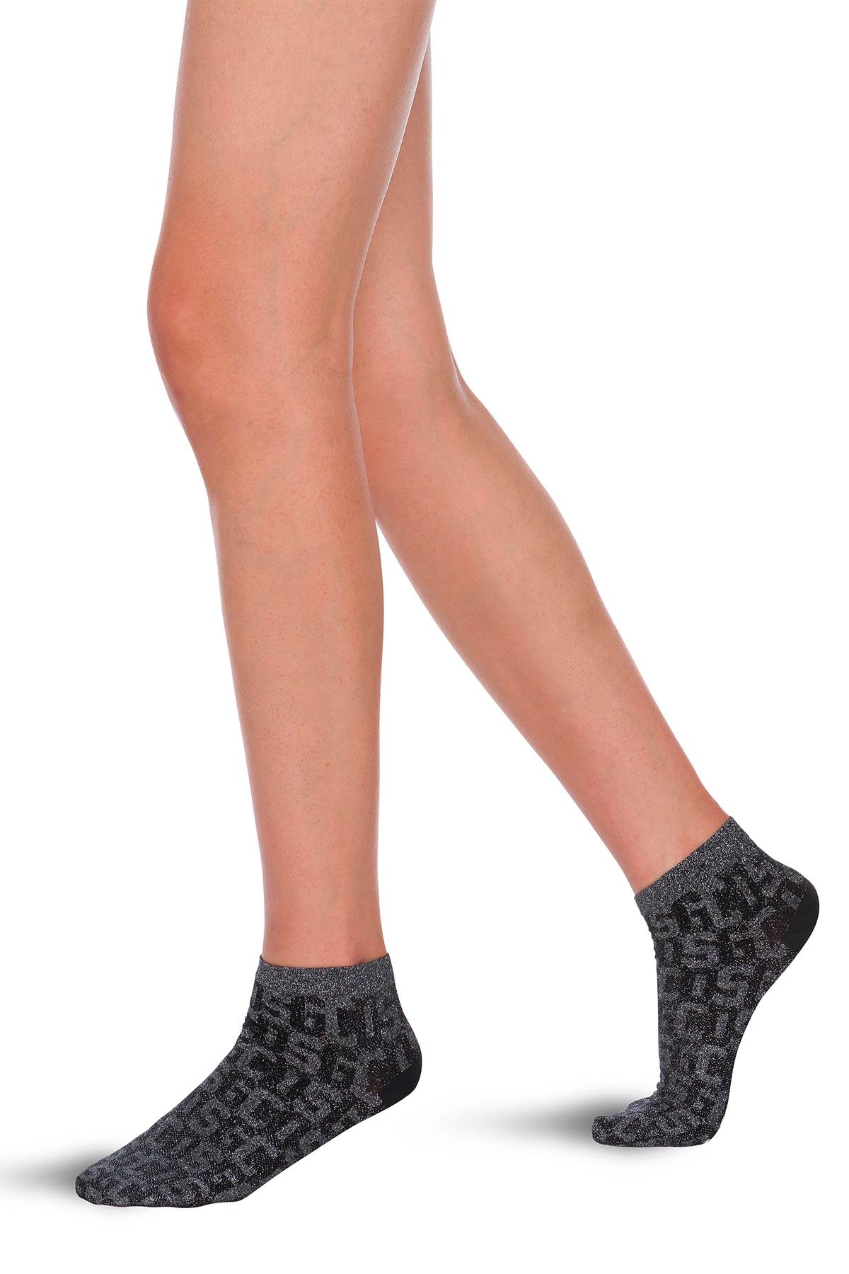 Gcds   X Wolford Monogram Socks   Black