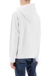 Dsquared2 Cool Fit Printed Hoodie   White