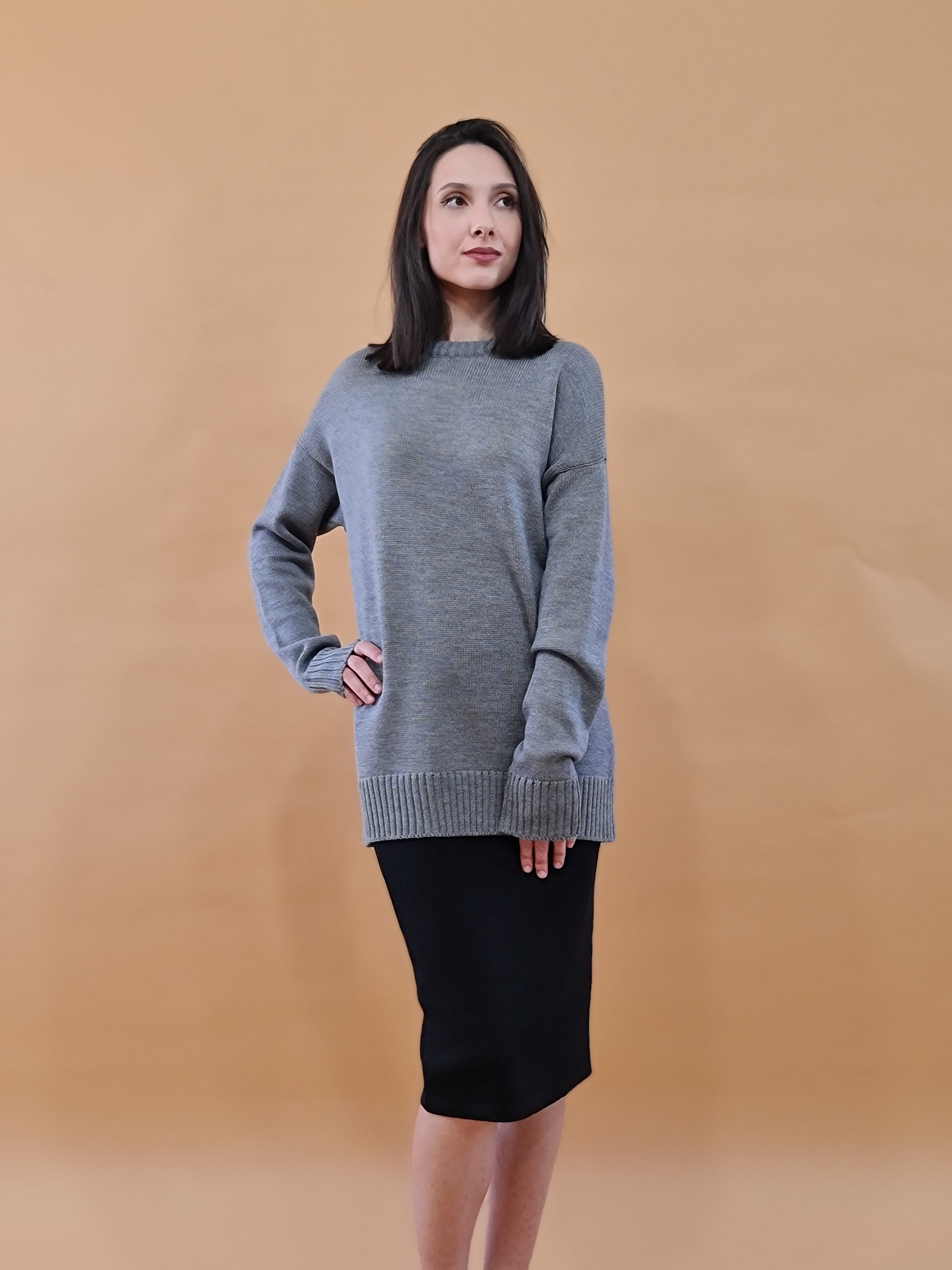 Silenzio Merino Oversized Sweater