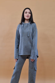 Silenzio Merino Oversize Hoodie