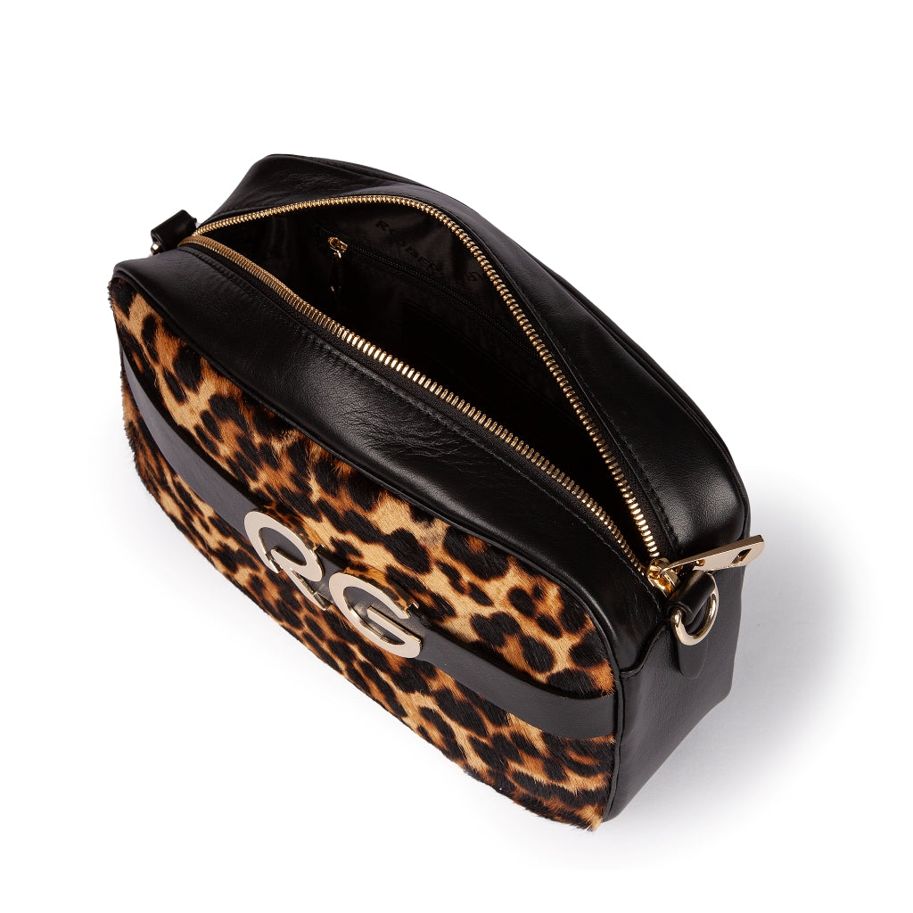 Roberta Gandolfi Dafne Soft Calfskin Camera Bag with RG Belt Detail