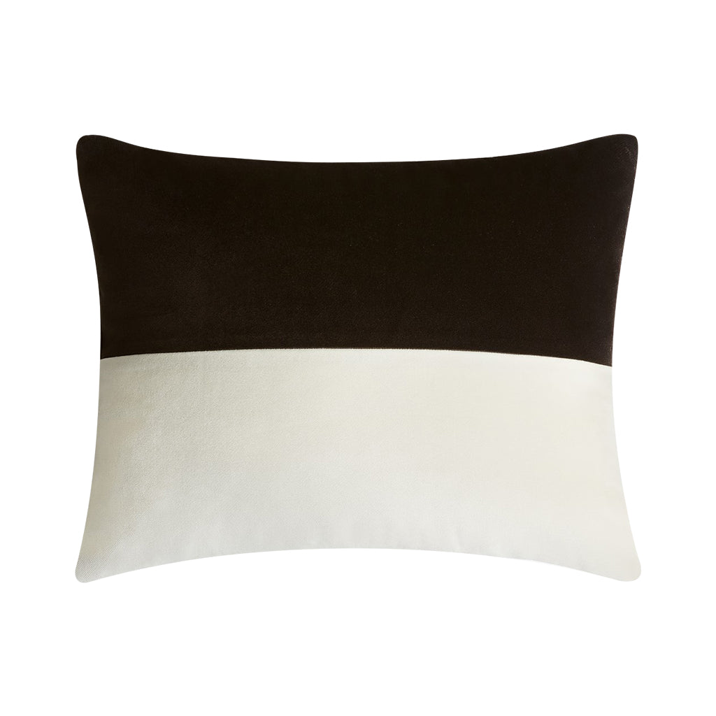 Velvet Geometric Cushion by Lo Decor