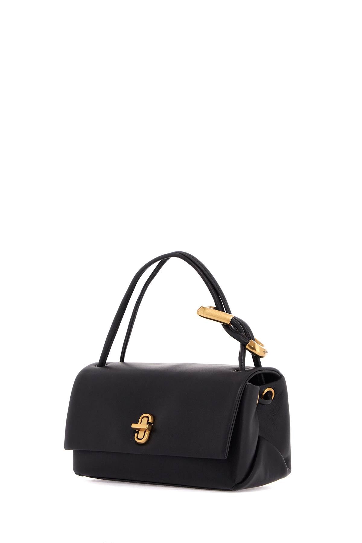 Marc Jacobs The Mini Dual Bag   Italian Leather   Black