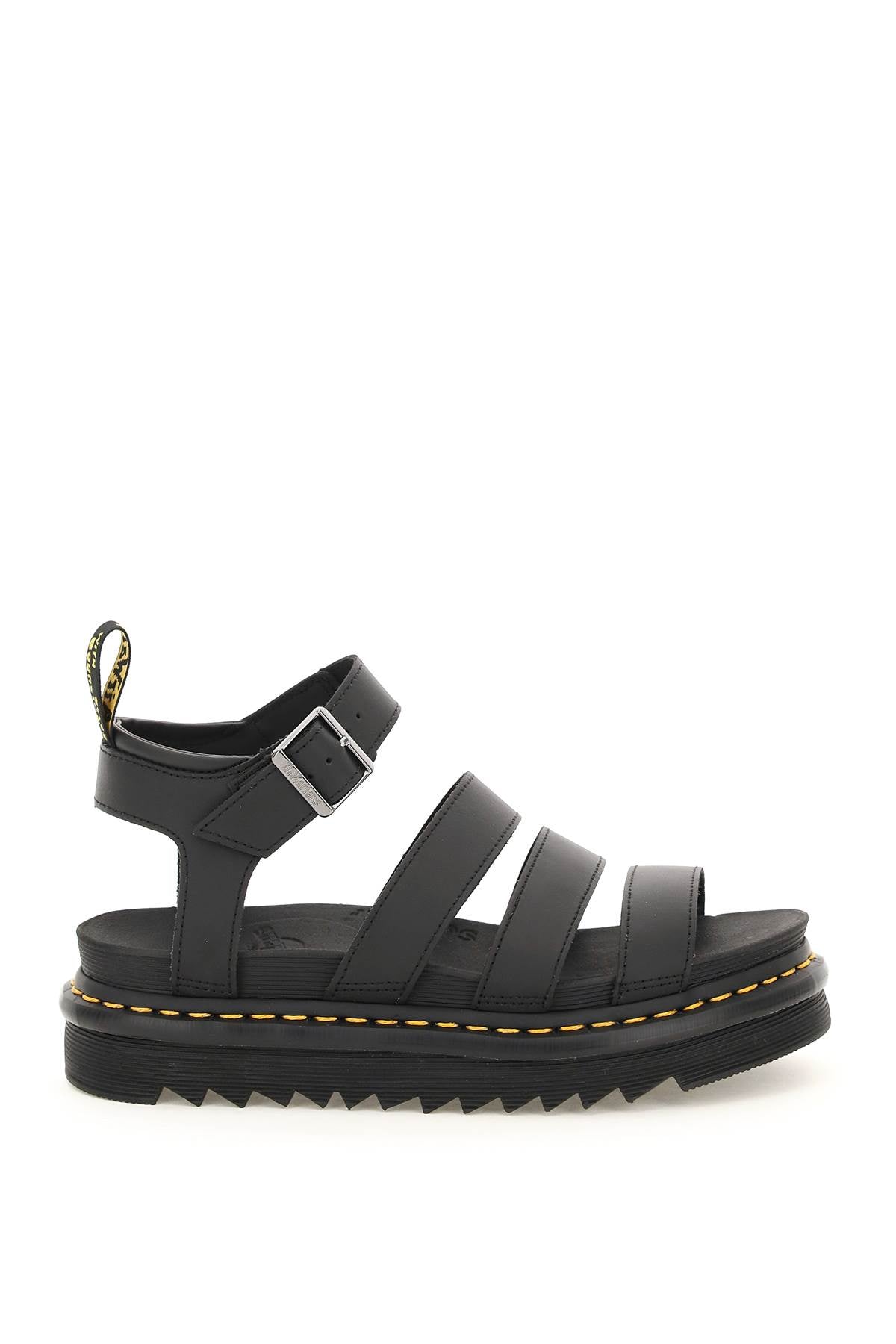 Dr.Martens Hydro Leather Blaire Sandals   Black