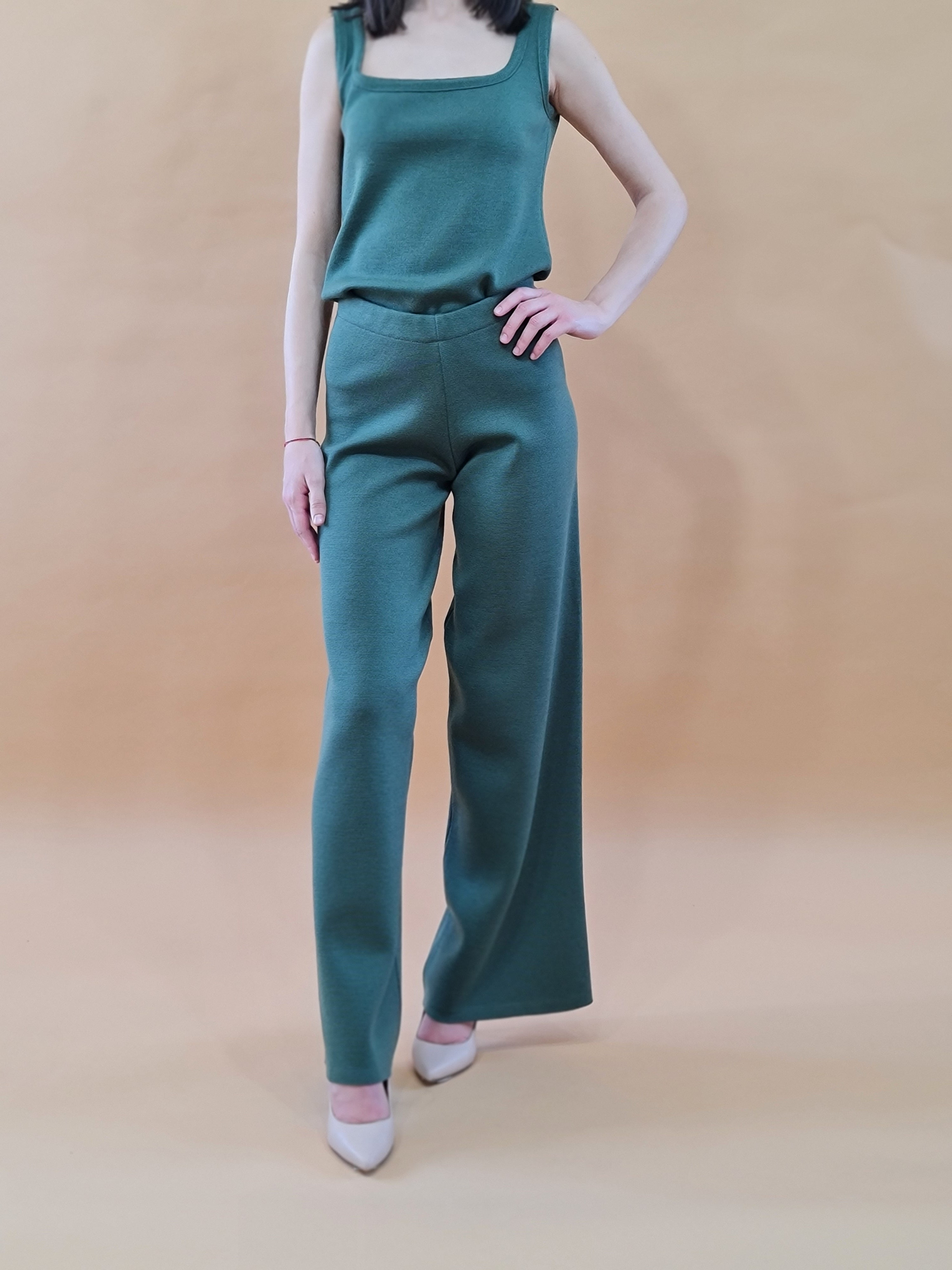 Silenzio Merino Wide-Leg Trousers