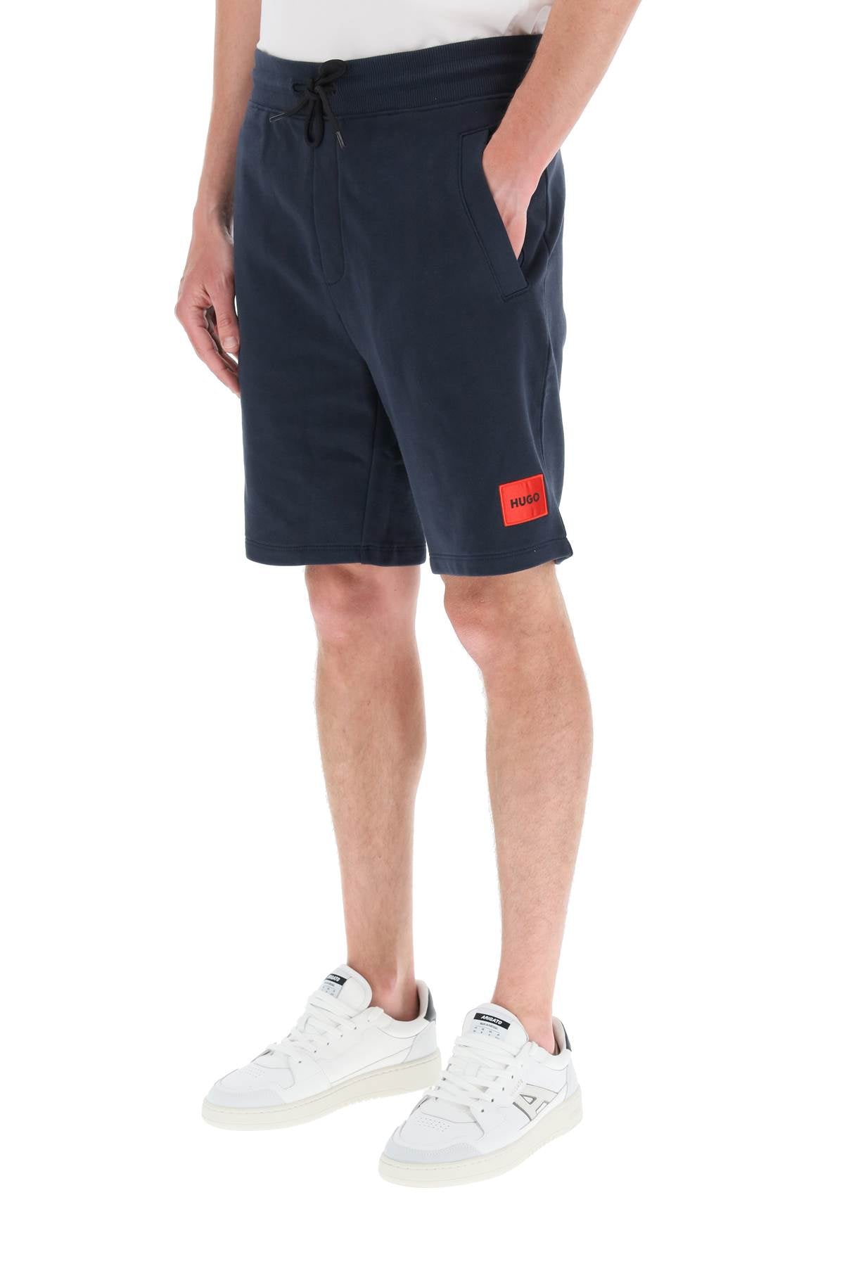 Hugo Diz Sweat Shorts   Blue