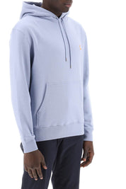 Maison Kitsune Chillax Fox Hooded Sweatshirt   Light Blue