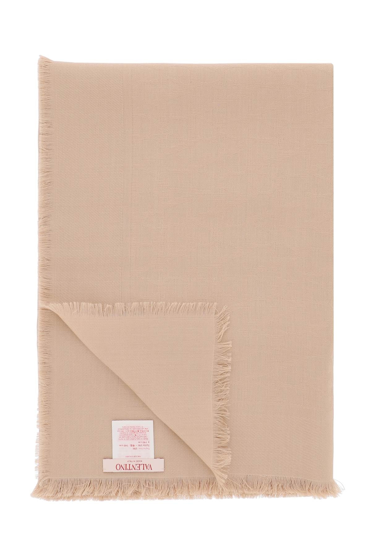 Valentino Garavani Toile Iconographer Shaw   Beige