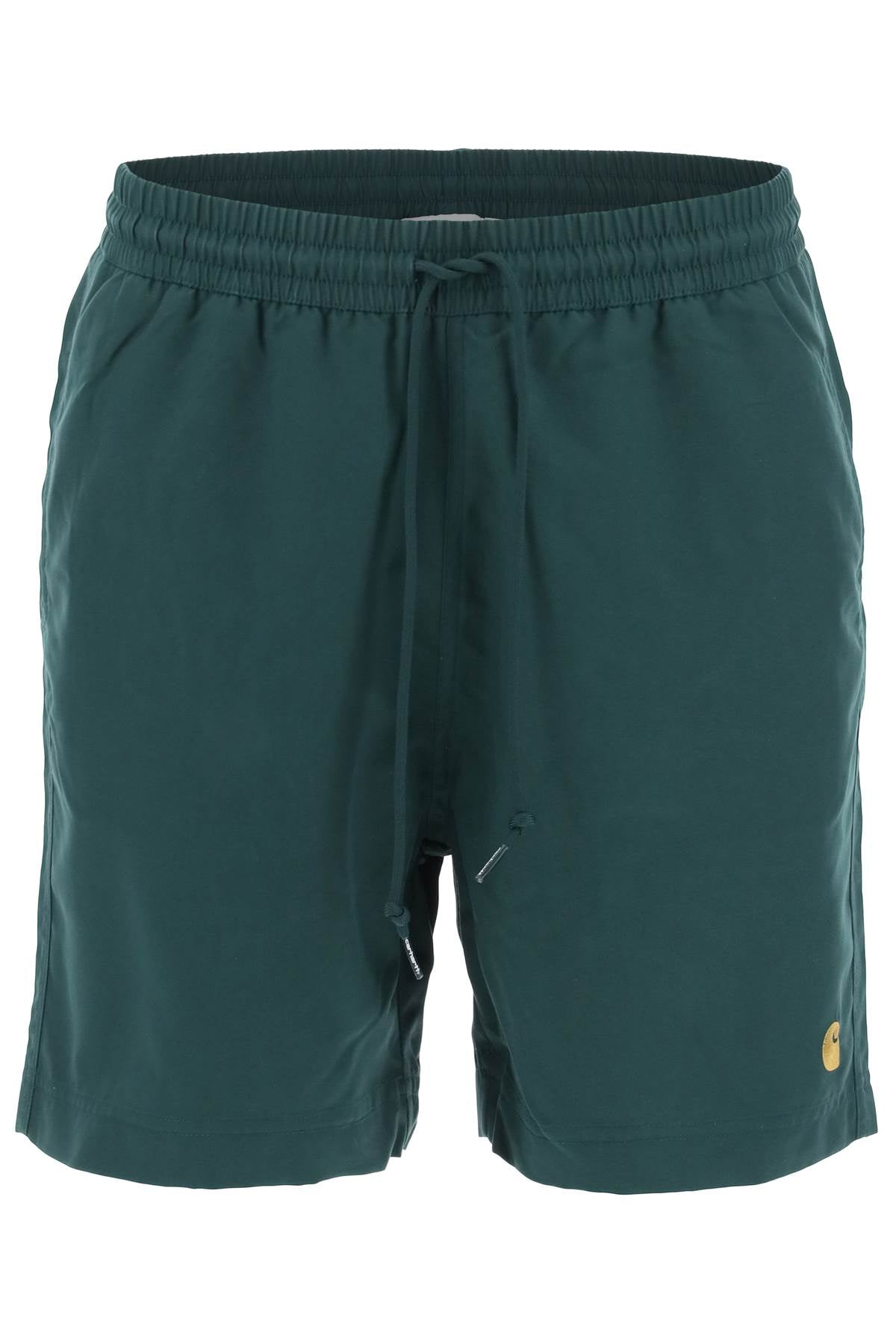 Carhartt Wip Chase Swim Trunks   Green