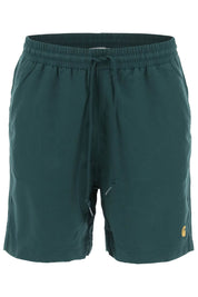 Carhartt Wip Chase Swim Trunks   Green