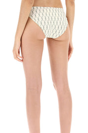 Tory Burch Printed Bikini Briefs   Neutral