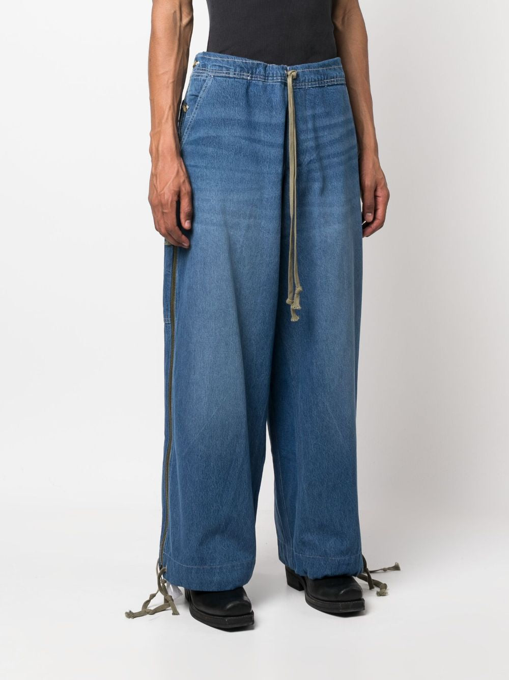 Greg Lauren Jeans   Denim Scuro