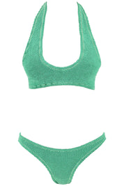 Reina Olga Pilou Bikini Set   Green