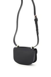 A.P.C. Genève Mini Crossbody Bag   Black