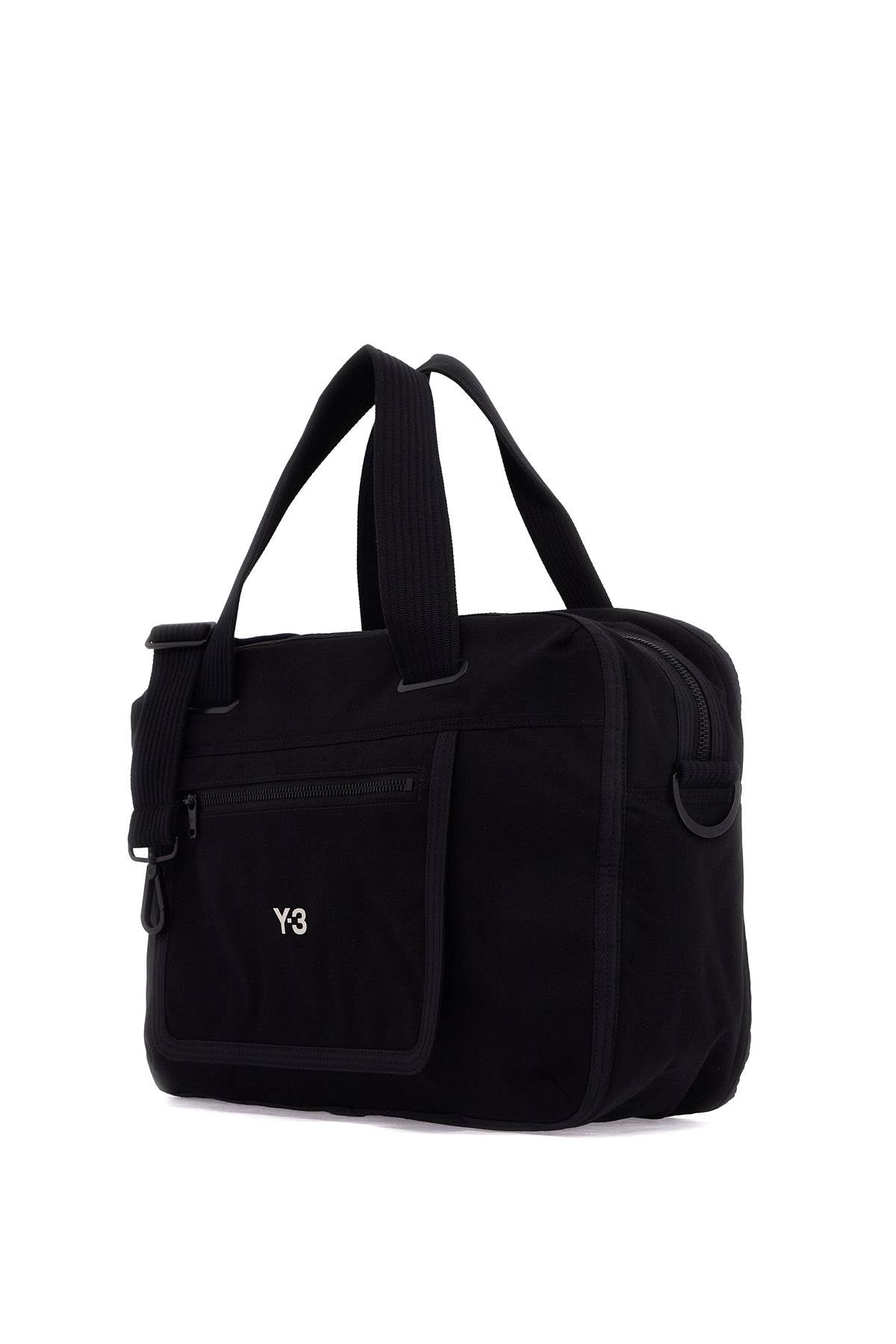 Y 3 Classic Holdall Duff   Black