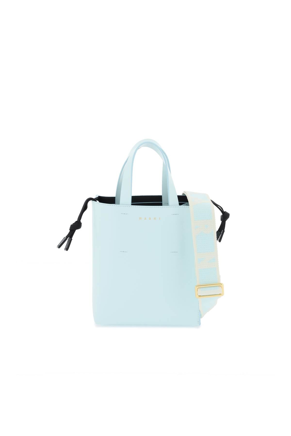 Marni Mini Museo Tote Bag   Light Blue