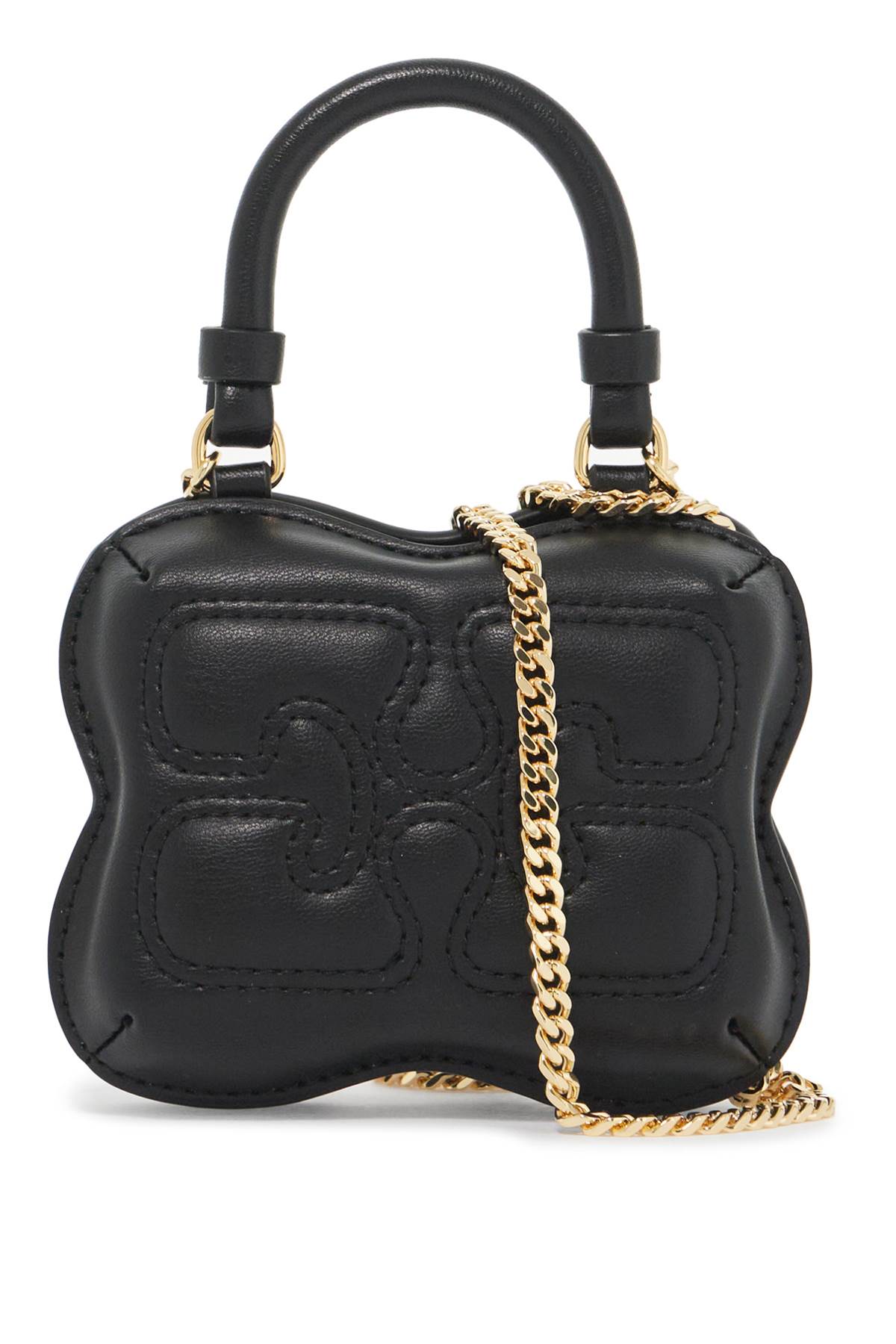 Ganni Nano Butterfly Bag   Black