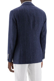 Brunello Cucinelli Single Breasted Tricotine M   Blue